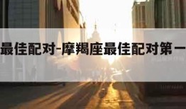 摩羯座最佳配对-摩羯座最佳配对第一名双鱼座