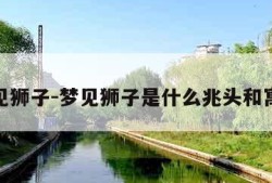 梦见狮子-梦见狮子是什么兆头和寓意