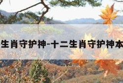 十二生肖守护神-十二生肖守护神本命佛