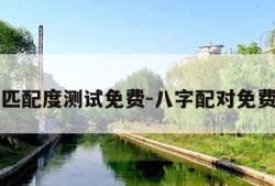 八字匹配度测试免费-八字配对免费测试