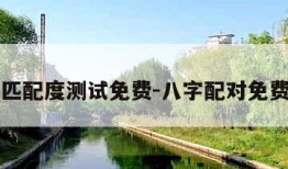 八字匹配度测试免费-八字配对免费测试