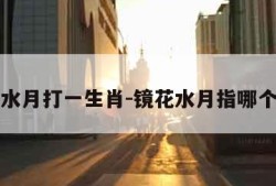 镜花水月打一生肖-镜花水月指哪个生肖