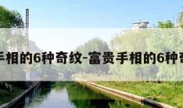 富贵手相的6种奇纹-富贵手相的6种奇纹女