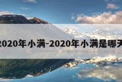 2020年小满-2020年小满是哪天