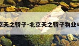 北京天之骄子-北京天之骄子物业电话