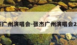 张杰广州演唱会-张杰广州演唱会2024