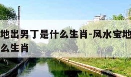 风水宝地出男丁是什么生肖-风水宝地出君王比喻什么生肖