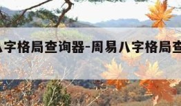 周易八字格局查询器-周易八字格局查询器app