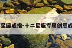 12星座戒指-十二星座专属创意戒指
